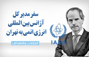 اینفوگرافیک | سفر گروسی به تهران