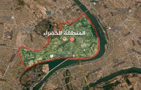 منطقه «الخضراء» در بغداد مجددا هدف قرار گرفت