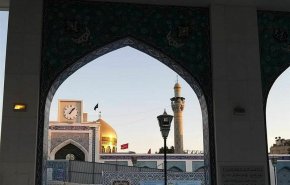 برگزاری مراسم پرشور‌ عزاداری حسینی در حرم مطهر حضرت زینب (س)+تصاویر