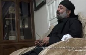 فیلم | روضه‌خوانی محمود کریمی در خانه حاج قاسم