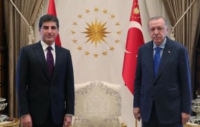 دیدار نیچروان بارزانی با وزیر خارجه و رئیس جمهور ترکیه
