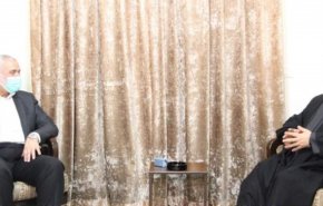 «اسماعیل هنیه» با «سید حسن نصرالله» دیدار کرد
