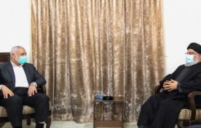 سیدحسن نصرالله و هنیه: محور مقاومت استراتژی رویارویی با چالش‌ها را تقویت می‌کند