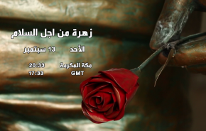 پخش مستند «شاخه گلی برای صلح» از شبکه العالم
