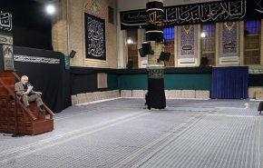 اقامة مراسم عزاء في ذكرى استشهاد الامام السجاد (ع)