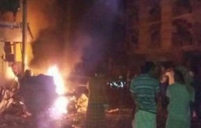 انفجار مهیب در اطراف فرودگاه بین المللی عدن 