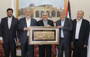 تقدیر رهبران حماس از سفیر ایران در قطر

