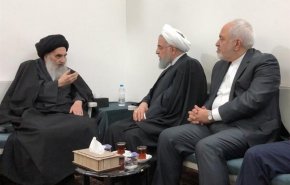 «ظریف» نقش آیت‌الله سیستانی در برقراری ثبات در عراق را ستود