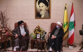 دیدار مسئولان ارشد حزب‌الله لبنان با نماینده ولی فقیه در سوریه