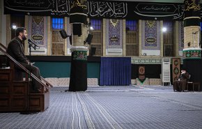 زیارت اربعین با نوای میثم مطیعی در محضر رهبر انقلاب + فیلم