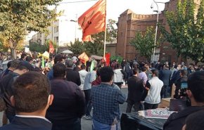برگزاری تجمع مقابل سفارت فرانسه در اعتراض به هتک حرمت پیامبر(ص)