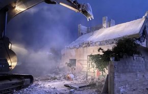 تخریب منزل یک فلسطینی توسط اشغالگران صهیونیست

