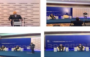 حضور ظریف در موسسه ساموئل رابینسون در کاراکاس