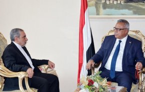 گزارش العالم از دیدار رییس دولت نجات ملی یمن با سفیر ایران