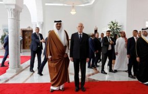 اولین سفر قیس سعید به قطر