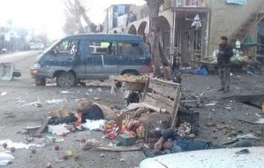 انفجار در مرکز افغانستان 2 کشته و 6 زخمی برجای گذاشت+ فیلم
