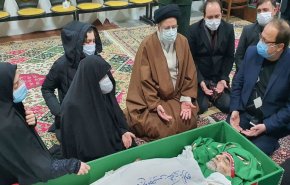 فیلم.. تشییع پیکر شهید فخری زاده در معراج شهدا و حرم امام رضا (ع)
