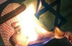 آتش زدن تصاویر ولی‌عهد سعودی در شمال لبنان
