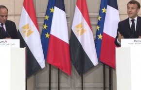 مکرون: مخالف نقض حاکمیت کشورها در شرق مدیترانه هستیم
