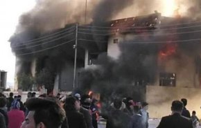  لحظه فرار فرماندار سلیمانیه 