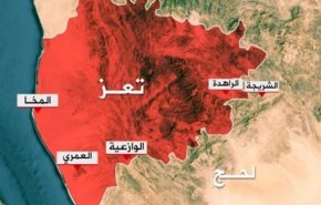 تظاهرات علیه ائتلاف سعودی در تعز یمن
