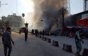 دهها کشته و زخمی بر اثر انفجار بمب در جنوب شرق افغانستان

