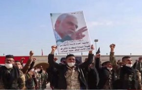 حلب یاد شهید سلیمانی و همرزمانش را گرامی داشت + فیلم