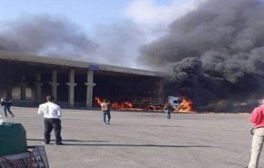 انفجار کامیون در گذرگاه مرزی 