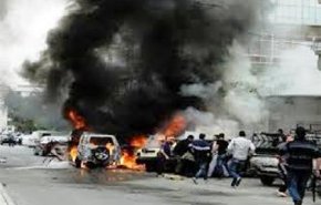 فیلمی از لحظه وقوع انفجارهای انتحاری در بغداد