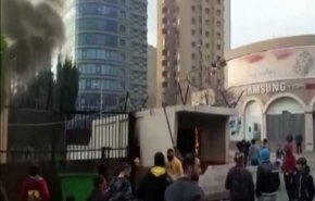 درگیری میان معترضان و نیروهای امنیتی در طرابلس لبنان