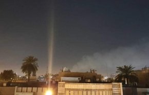 حمله راکتی به سفارت آمریکا در بغداد
