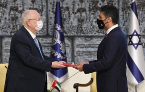 الرئيس الصهيوني يدعو ولي عهد أبوظبي لزيارة الاراضي المحتلة 