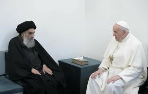 جزئیات دیدار آیت الله سیستانی با پاپ فرانسیس + تصاویر
