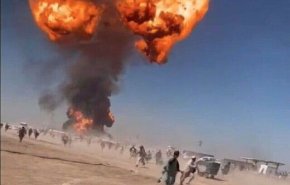 محل حادثه انفجار تروریستی در سراوان + فیلم
