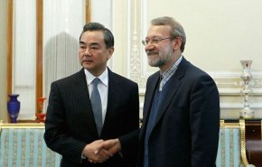 «وانگ یی» با علی لاریجانی دیدار کرد
