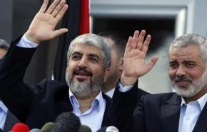 «هنیه» انتخاب «مشعل» به عنوان رئیس «حماس» در خارج را تبریک گفت