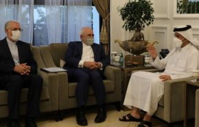 ظریف در دیدار با همتای قطری چه گفت؟