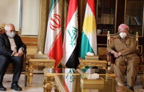 ظریف با مسعود بارزانی دیدار کرد