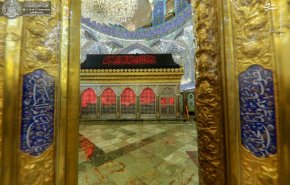 مراسم احیاء در حرم مطهر امام علی(ع) + فیلم