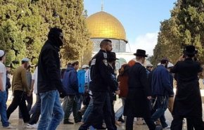 تجمع شهرک نشينان برای یورش به مسجدالاقصی