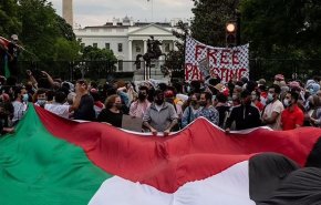 تظاهرات همبستگی با مردم فلسطین در لندن و شهرهای آمریکا+عکس
