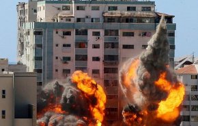 ادعای دروغ صهیونیست‌ها در تخریب برج الجلا برملا شد