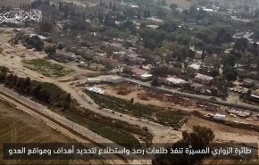 رونمایی از نسل جدید پهپاد مقاومت فلسطین/ پهپاد شناسایی الزواری به میدان آمد + فیلم