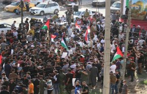تظاهرات مردم بغداد در حمایت از ملت فلسطین+ تصاویر

