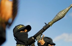 تشییع پیکرهای فرماندهان شهید سرایا القدس
