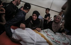 شهادت یک کودک فلسطینی در غزه 