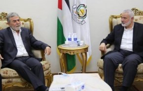 دیدار«اسماعیل هنیه» و «زیاد النخاله» در قاهره 