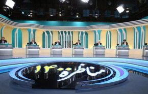 تکمیل فرایند ورود نامزدهای انتخابات ریاست جمهوری به محل آخرین مناظره انتخاباتی+ ویدیو