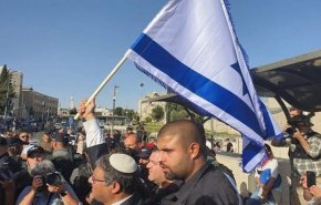 جلوگیری صهونیست ها از ورود فلسطینیان به باب العامود + فیلم