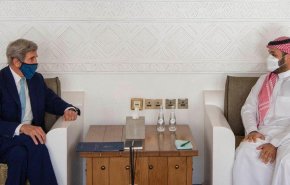 جان کری در ریاض با بن سلمان دیدار کرد